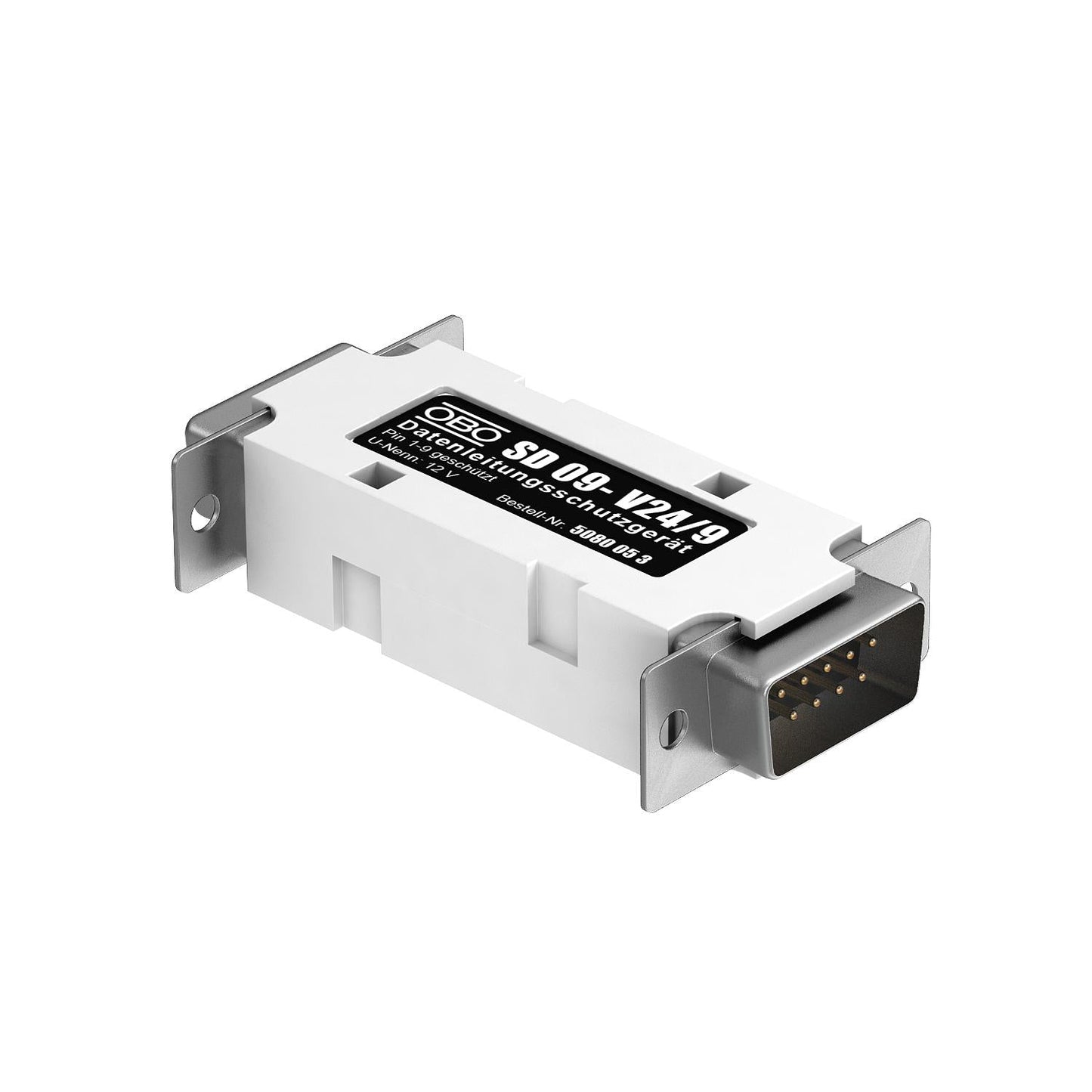 Fine protection for 9-pole RS232 interface OBO Type 5080053